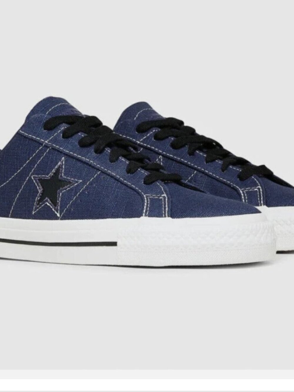 CONVERSE ONE STAR PRO OX, Men's Shoes, Uncharted Waters/Egret/Black